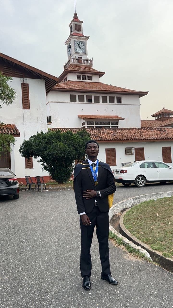 Prince Kofi Appiah, co-founder of Foundfront Agency and web designer