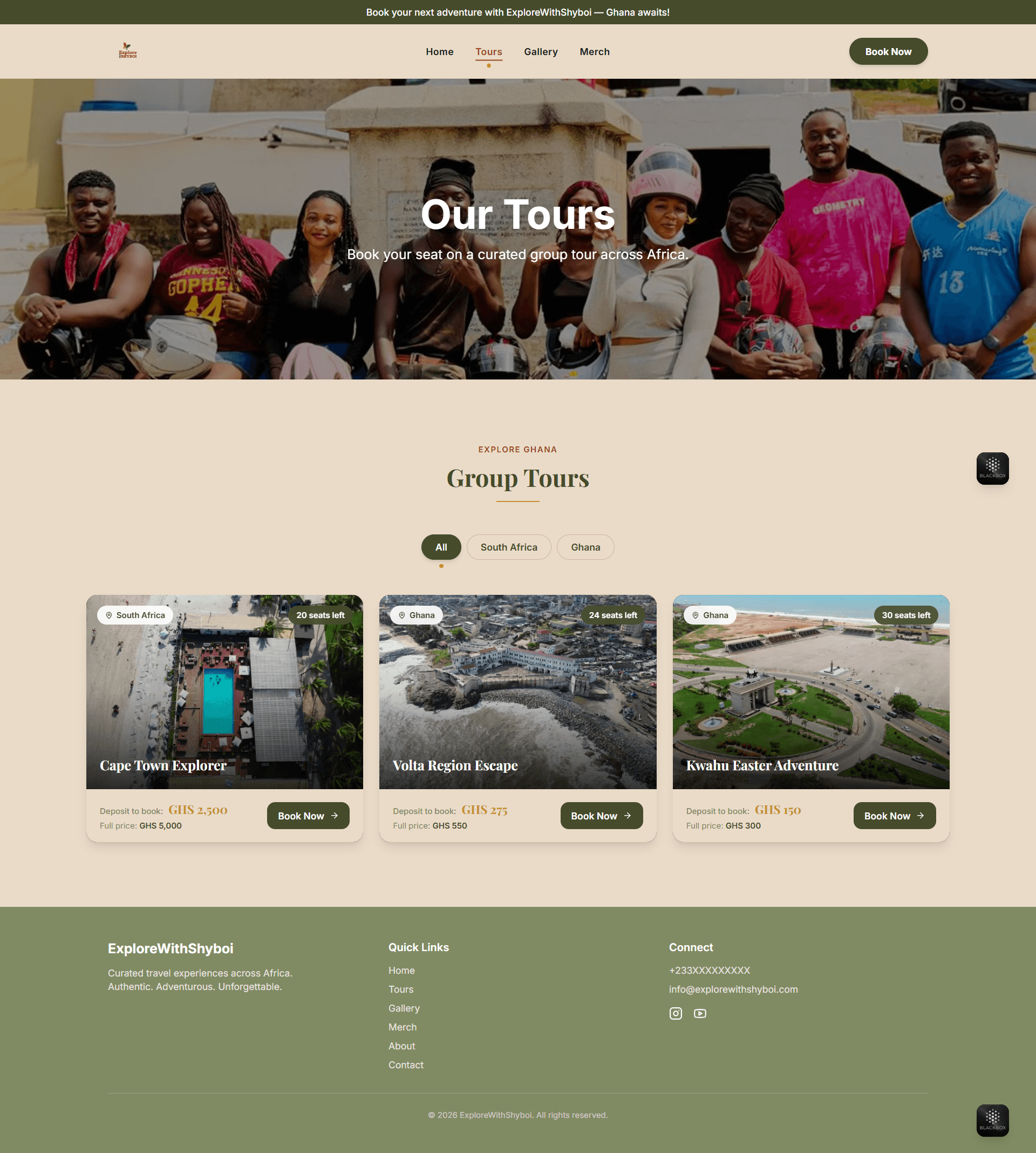 From WhatsApp Chaos to a Fully Managed Travel Club With Online Bookings — screenshot 3