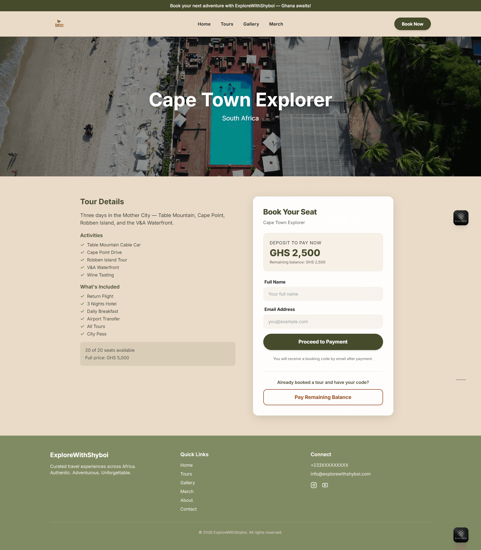 From WhatsApp Chaos to a Fully Managed Travel Club With Online Bookings — screenshot 2