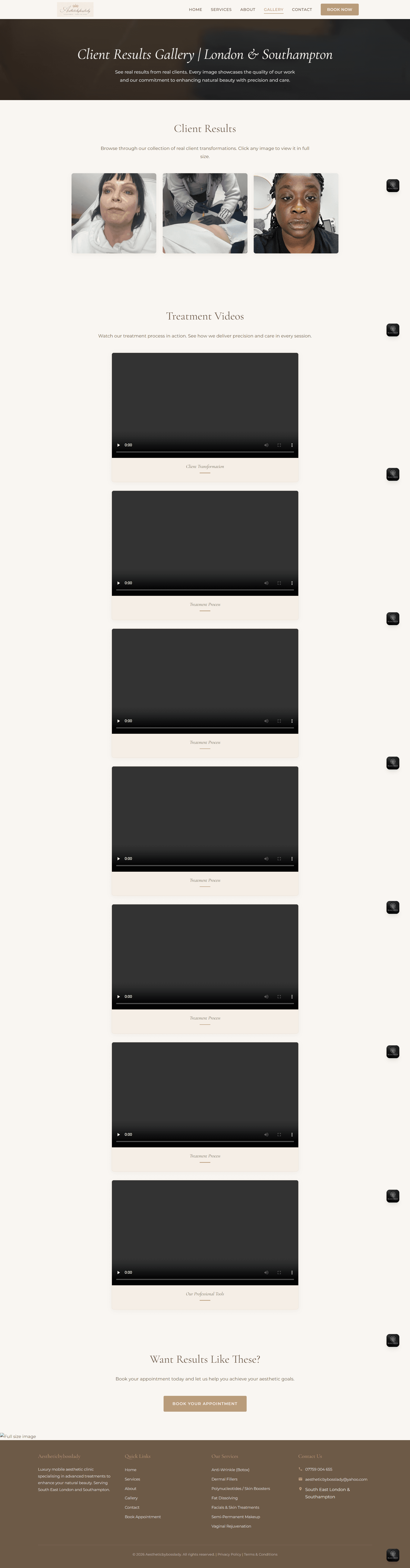 From Fake Reviews and Zero Google Presence to a Website That Books Real Clients — screenshot 1
